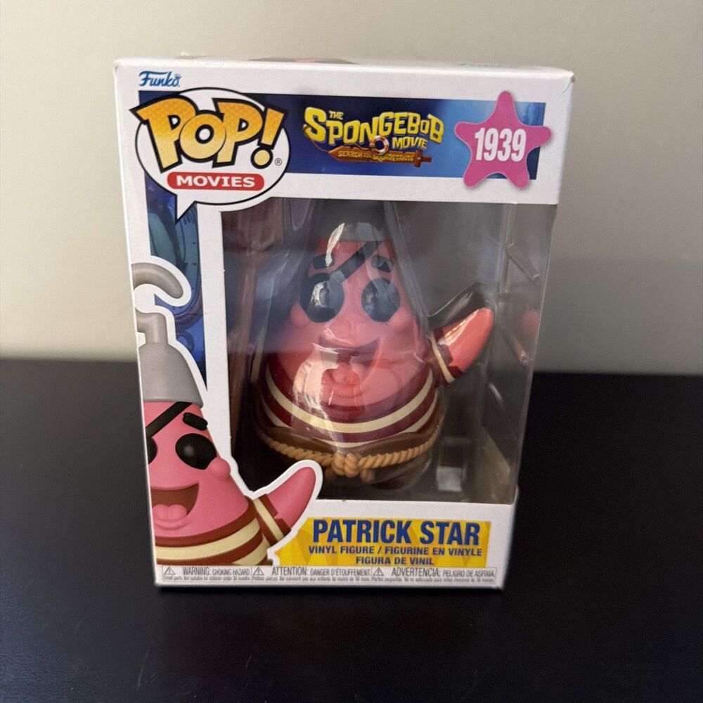 Funko POP! Movies: The SpongeBob Movie (2025) - Patrick Star [New Toy] Vinyl F